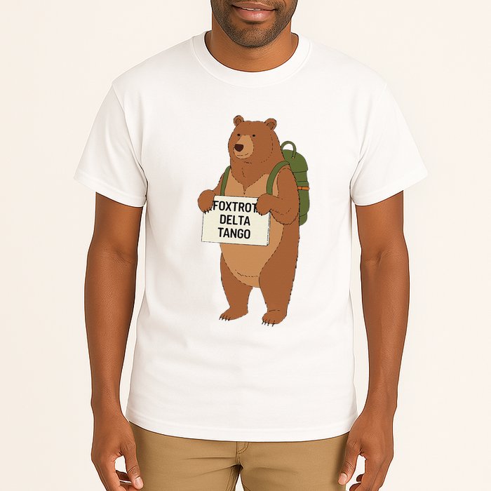 Bear Foxtrots Deltas Tangos Funny Bear Foxtrots Deltas Tall T-Shirt