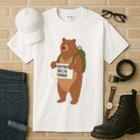 Bear Foxtrots Deltas Tangos Funny Bear Foxtrots Deltas Tall T-Shirt