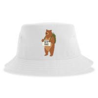 Bear Foxtrots Deltas Tangos Funny Bear Foxtrots Deltas Sustainable Bucket Hat