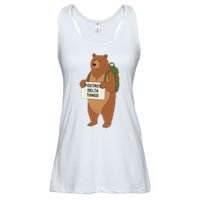 Bear Foxtrots Deltas Tangos Funny Bear Foxtrots Deltas Ladies Essential Flowy Tank