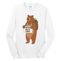 Bear Foxtrots Deltas Tangos Funny Bear Foxtrots Deltas Tall Long Sleeve T-Shirt