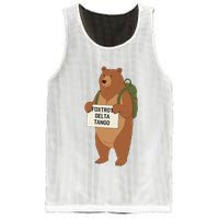 Bear Foxtrots Deltas Tangos Funny Bear Foxtrots Deltas Mesh Reversible Basketball Jersey Tank