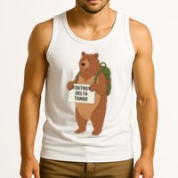 Bear Foxtrots Deltas Tangos Funny Bear Foxtrots Deltas Tank Top