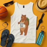 Bear Foxtrots Deltas Tangos Funny Bear Foxtrots Deltas Tank Top