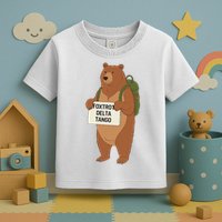 Bear Foxtrots Deltas Tangos Funny Bear Foxtrots Deltas Toddler T-Shirt
