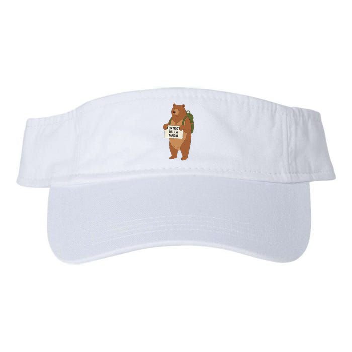 Bear Foxtrots Deltas Tangos Funny Bear Foxtrots Deltas Visor