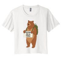 Bear Foxtrots Deltas Tangos Funny Bear Foxtrots Deltas Crop Top