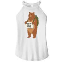 Bear Foxtrots Deltas Tangos Funny Bear Foxtrots Deltas Women's Perfect Tri Rocker Tank