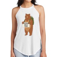 Bear Foxtrots Deltas Tangos Funny Bear Foxtrots Deltas Women's Perfect Tri Rocker Tank