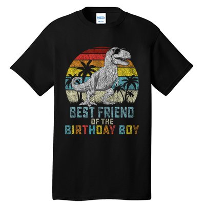 Best Friend Dinosaur Of The Birthday Matching Family Tall T-Shirt