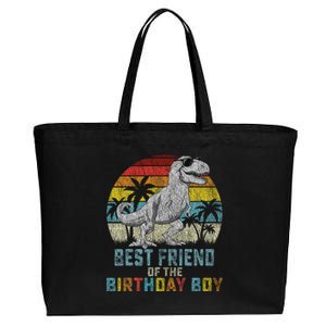 Best Friend Dinosaur Of The Birthday Matching Family Cotton Canvas Jumbo Tote