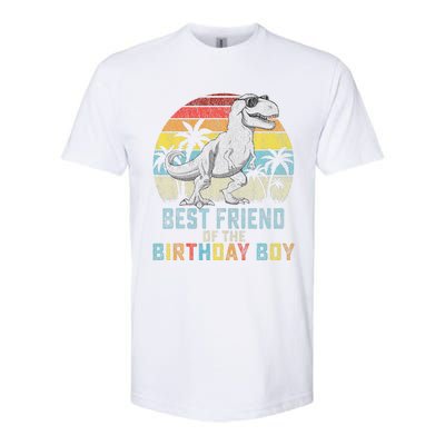 Best Friend Dinosaur Of The Birthday Matching Family Softstyle CVC T-Shirt