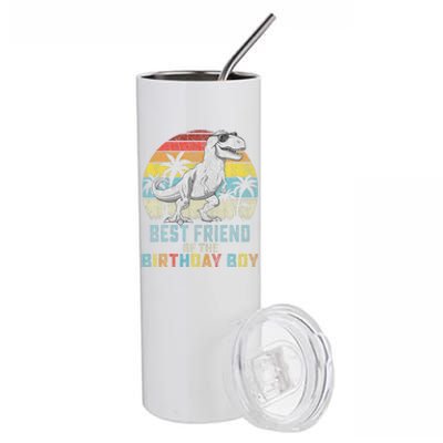 Best Friend Dinosaur Of The Birthday Matching Family Stainless Steel Tumbler