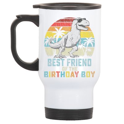 Best Friend Dinosaur Of The Birthday Matching Family Stainless Steel Travel Mug