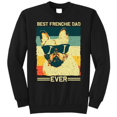 Best Frenchie Dad Design Father French Bulldog Lovers Sweatshirt