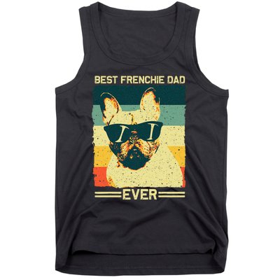 Best Frenchie Dad Design Father French Bulldog Lovers Tank Top