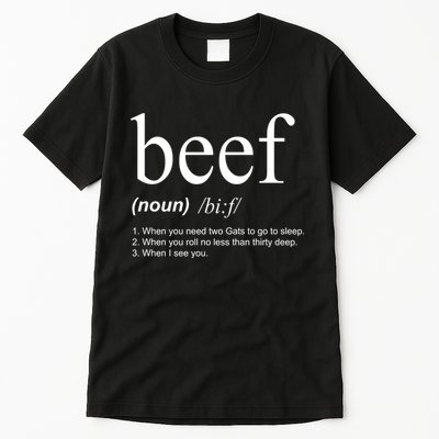 Beef Funny Definition Tall T-Shirt