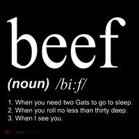 Beef Funny Definition Flatbill Hat