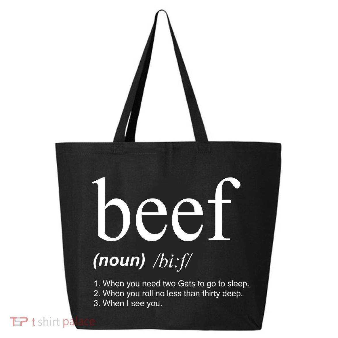 Beef Funny Definition 25L Jumbo Tote