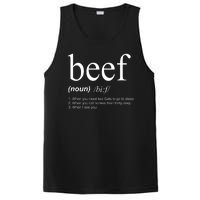 Beef Funny Definition PosiCharge Competitor Tank