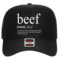Beef Funny Definition Trucker Hat