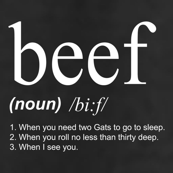 Beef Funny Definition Trucker Hat