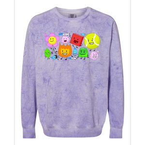 Battle For Dream Island Essential Colorblast Crewneck Sweatshirt