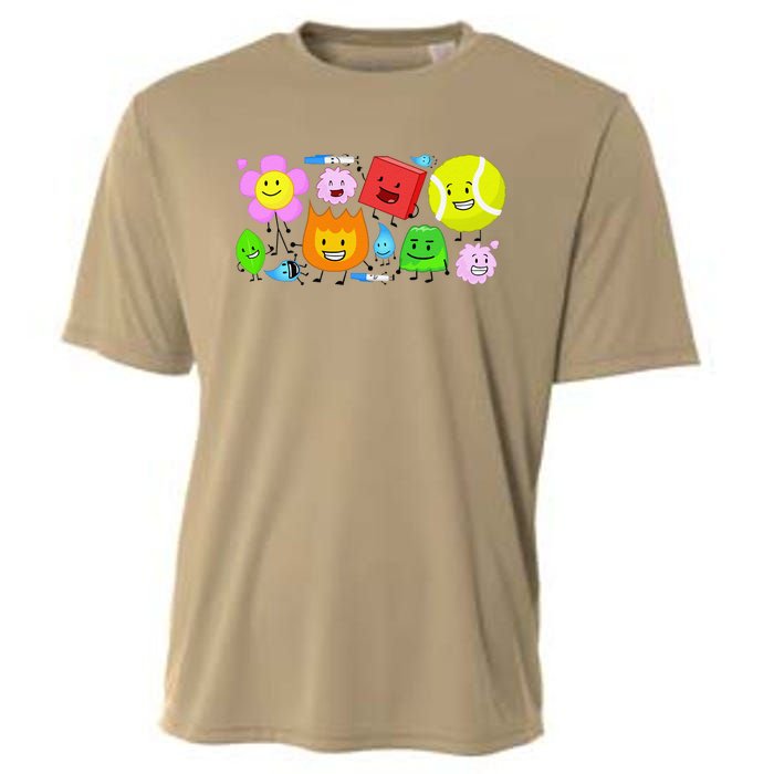 Battle For Dream Island Essential Cooling Performance Crew T-Shirt