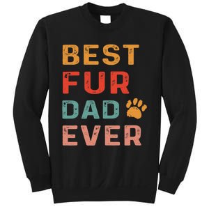 Best Fur Dad Ever Funny Sayings Fathers Day Dog Lovers Sweatshirt