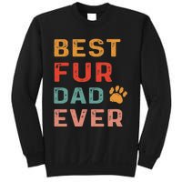 Best Fur Dad Ever Funny Sayings Fathers Day Dog Lovers Sweatshirt