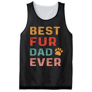 Best Fur Dad Ever Funny Sayings Fathers Day Dog Lovers Mesh Reversible Basketball Jersey Tank