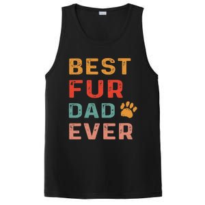 Best Fur Dad Ever Funny Sayings Fathers Day Dog Lovers PosiCharge Competitor Tank