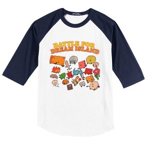 Battle For Dream Island Birthday Costume For Adults Baseball Sleeve Shirt