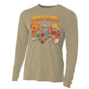 Battle For Dream Island Birthday Costume For Adults Cooling Performance Long Sleeve Crew