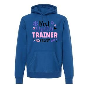 Best Fluffin' Dog Trainer Ever Dog Training Gift Premium Hoodie