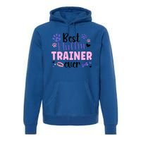 Best Fluffin' Dog Trainer Ever Dog Training Gift Premium Hoodie