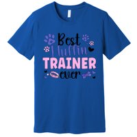 Best Fluffin' Dog Trainer Ever Dog Training Gift Premium T-Shirt