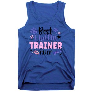 Best Fluffin' Dog Trainer Ever Dog Training Gift Tank Top