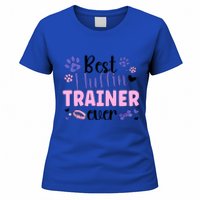 Best Fluffin' Dog Trainer Ever Dog Training Gift Women's T-Shirt