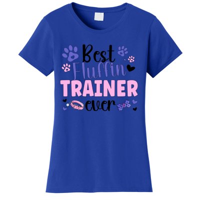 Best Fluffin' Dog Trainer Ever Dog Training Gift Women's T-Shirt