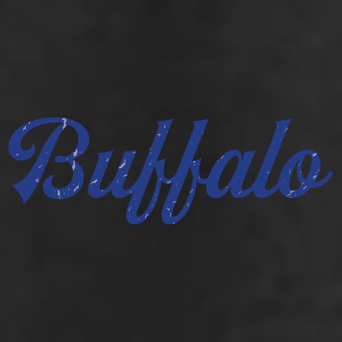 Buffalo Football Distressed 11oz C Handle Ceramic Mug