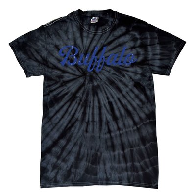 Buffalo Football Distressed Tie-Dye T-Shirt