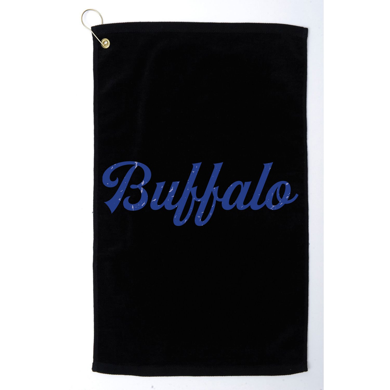 Buffalo Football Distressed Golf Towel