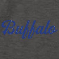 Buffalo Football Distressed Vector Backpack