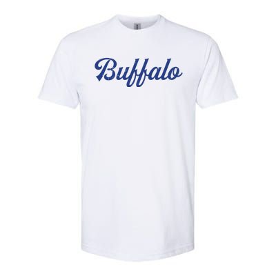 Buffalo Football Distressed Softstyle CVC T-Shirt