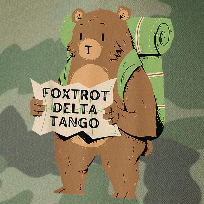 Bear Foxtrots Deltas Tangos Legacy Tie Dye Trucker Hat