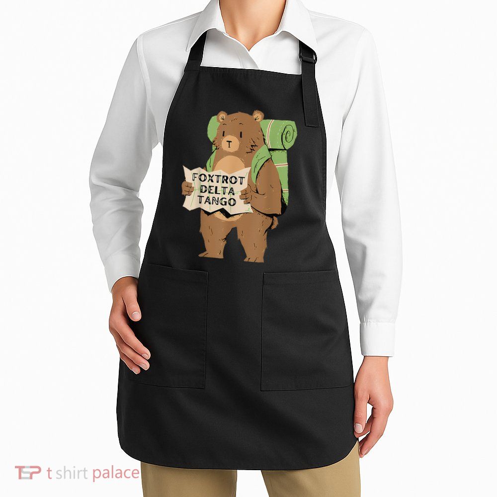 Bear Foxtrots Deltas Tangos Apron