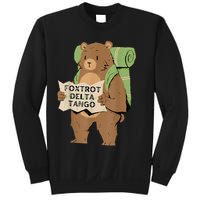 Bear Foxtrots Deltas Tangos Sweatshirt