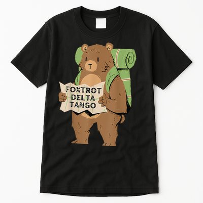 Bear Foxtrots Deltas Tangos Tall T-Shirt