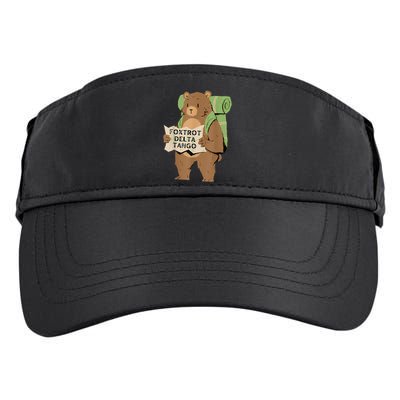 Bear Foxtrots Deltas Tangos Adult Drive Performance Visor
